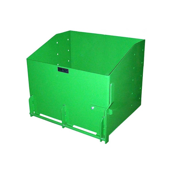K&M Mfg 24-In. Standard Weight Box 24-In. x 20-In. x 18-In. Green Powder Coat 1825 - main