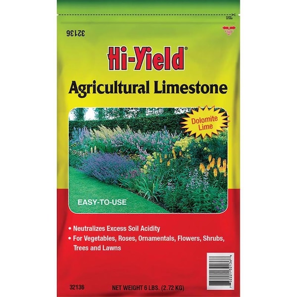 Hi-Yield Agricultural Lime 100 sq ft 6 lb 32136 - main