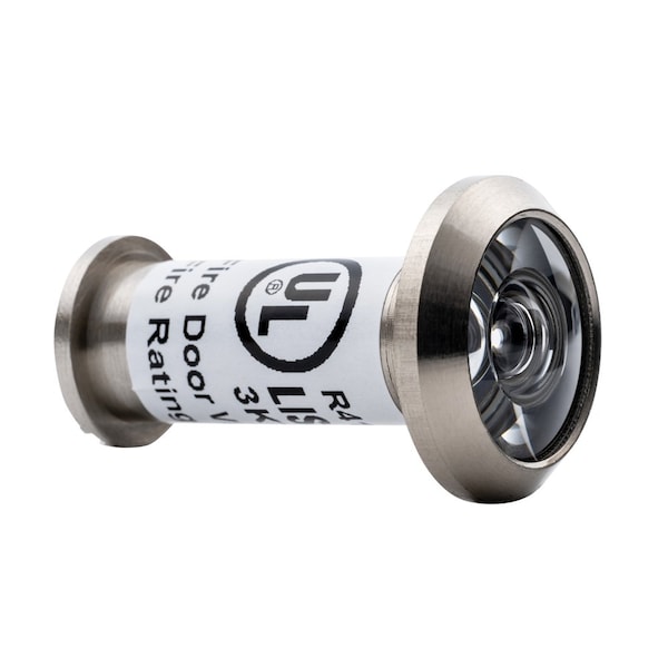 Geo 180 Degree Door Viewer for 9/16" Hole for 1-3/8" to 2-1/4" Door Satin Nickel Finish GBH-DV180UL-SN - main