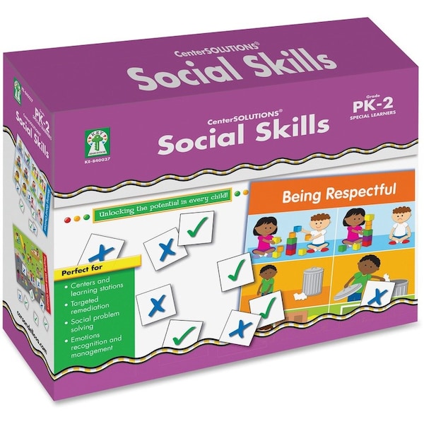 Carson Dellosa Social Skills File Folder Game 840027 - main