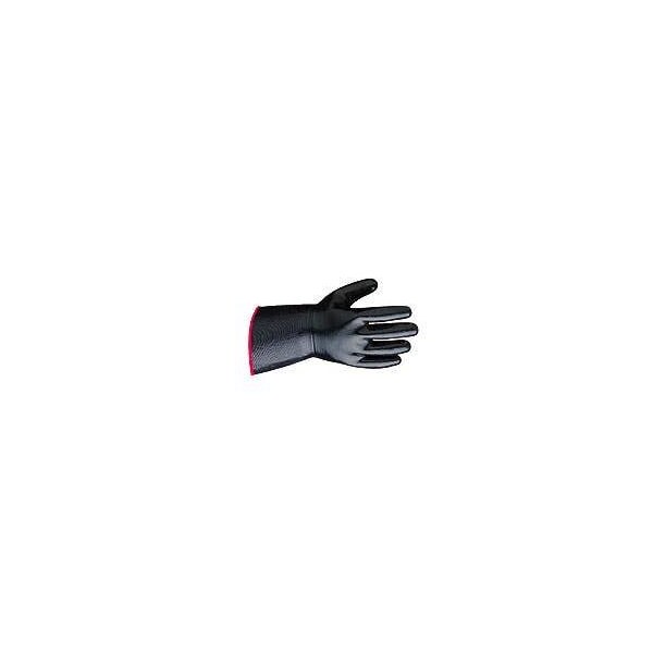 Showa 7199Ncr Rough Finish Nitrile Glove W/Reinforced Gauntlet Cuff, 10, 12PK 7199NCR-10 - main