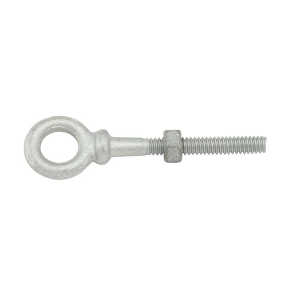 Implementos 0.31 x 4.25 in. Forged 1030 Carbon Steel Hot Dip Galvanized Shoulder Type Eye Bolts, 2PK IM2663470 - main