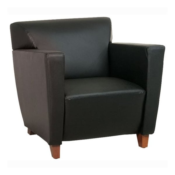 Office Star Accent Chair, 33-1/2" x 30-3/4", Upholstery Color: Black SL8471 - main