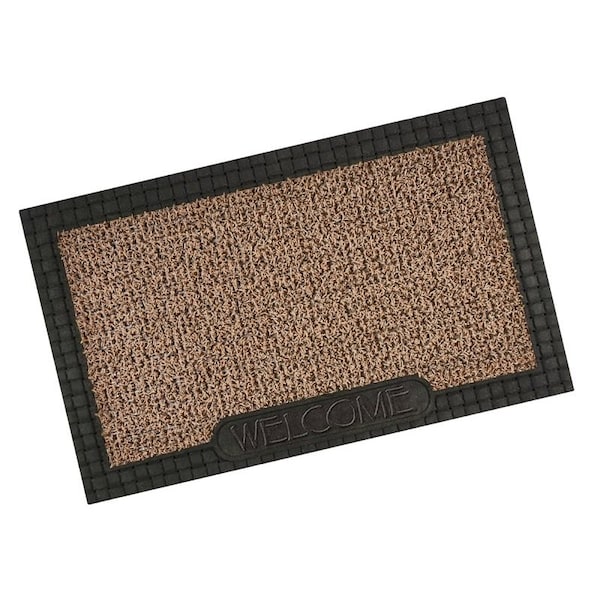 Grassworx Clean Machine 103712216391 Door Mat, 30 in L, 18 in W, Jute 10376951 - main