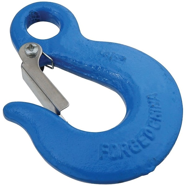 National Hardware 3247BC Series Eye Slip Hook, 5/16 in, 3900 lb Working Load, Steel, Blue N265-512 - main