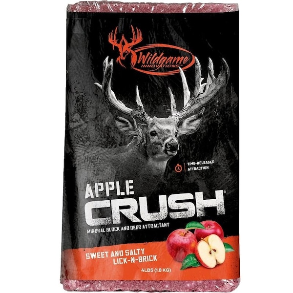 Wildgame Innovations FG-00329 Apple Crush Brick, Apple Flavor, 4 lb WLD329 - main