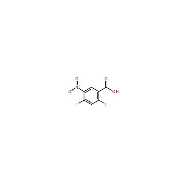 Ak Scientific 2, 4-Difluoro-5-nitrobenzoic acid (5g), CAS 153775-33-8 V3497-5g - main