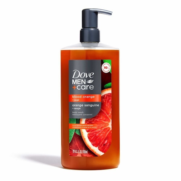 Dove Men+Care Blood Orange Plus Sage Body Wash, 26 Ounce, 4PK 64770869 - main