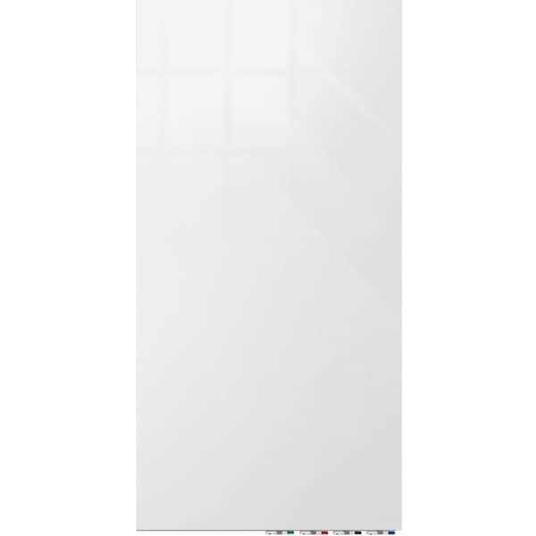 Ghent Aria Glassboard, 3 ft.Hx2 ft.W, 1/4", White, Glass, 36", 24", White ARIASN32WH - main