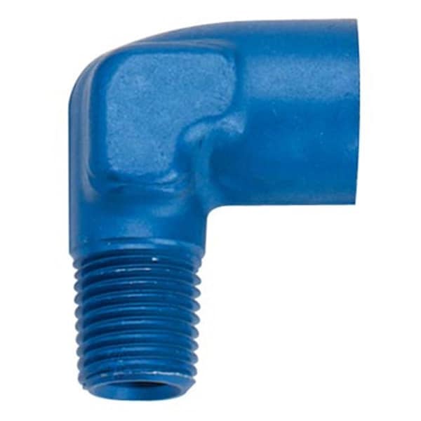 Geared2Golf 491401BL 0.31 in. NPT 90 deg Male to Female Adapter Fitting GE3652791 - main