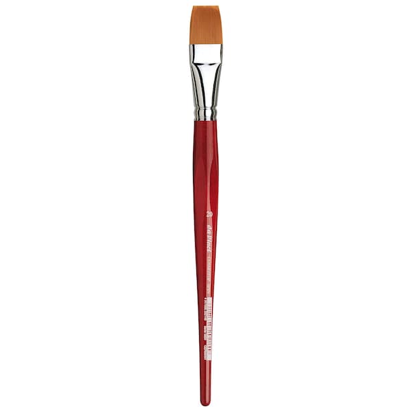 Da Vinci COSMOTOP-SPIN Silk painting Brush, Synthetic, Watercolor, Flat, Size 20 VA-5880_20 - main