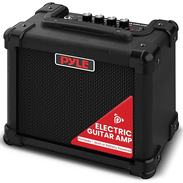 Pyle Portable Electric Guitar Amplifier PGTAMPL128B - main