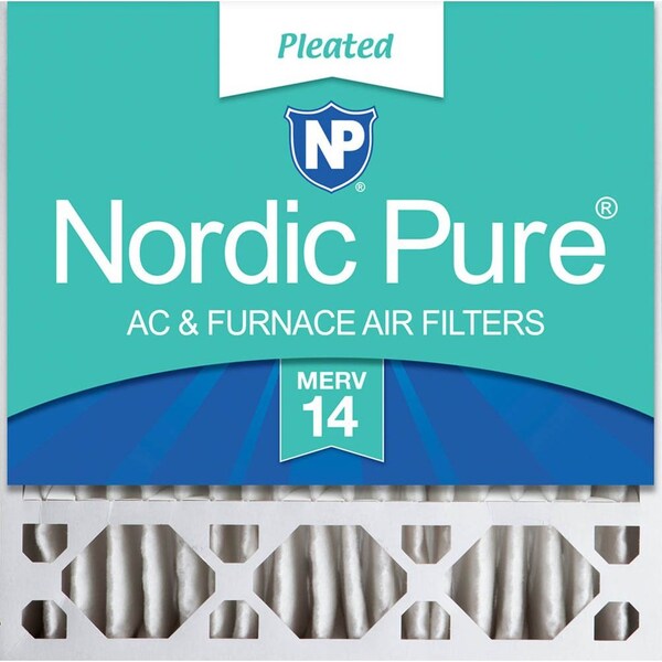 Nordic Pure 20x20x5 Pleated Air Filter, High Capacity, Electrostatically Charged Synthetic Media, MERV 14 20x20x5HM14-1 - main