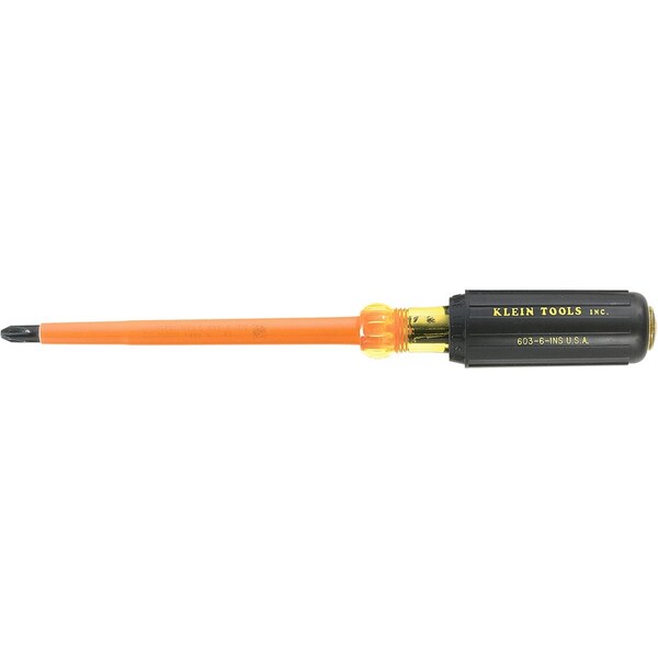 Klein Tools Insulated Phillips Screwdriver #2 Round 603-4-INS - main