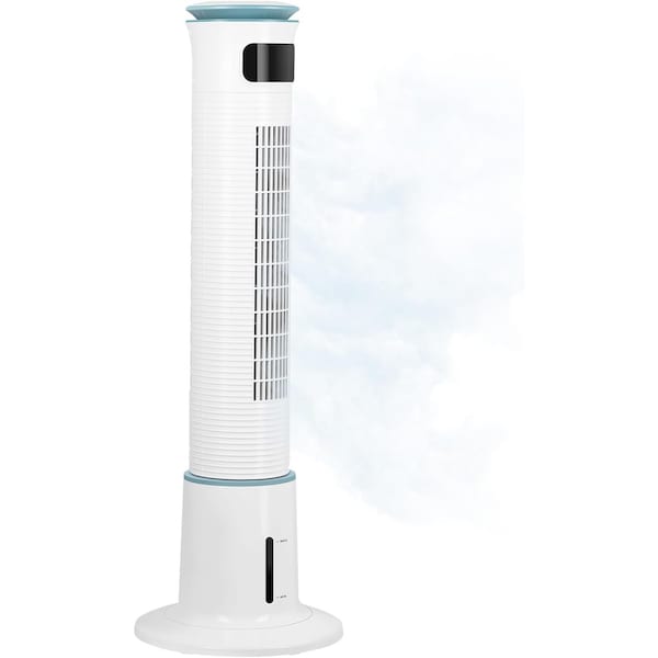 Simple Deluxe 43-Inch Electric Oscillating Tower Fan with Remote Control and Mist Function, 12 Speeds, 3 Modes, 1 HIFANXTOWERMIST43RCW - main