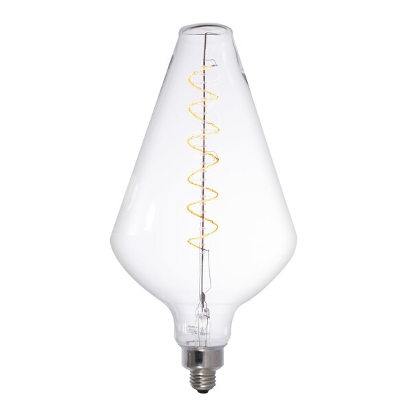 Bulbrite 40W Equivalent Amber Light DIA Dimmable LED Grand Filament Diamond Shaped Nostalgic Light Bulb 776305 - main