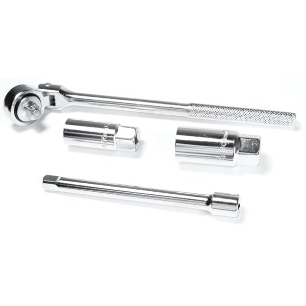 Performance Tool 78 pc. Ratcheting Driver Tool Set, Bits, Sockets, Ratchet, Case W1745 - main