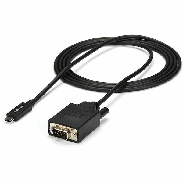 Startech.Com 6.6FT/2M USB TYPE C DP ALT MODE HBR2 TO VGA CABLE / 1920X1200/1080P 60HZ / EDI CDP2VGAMM2MB - main