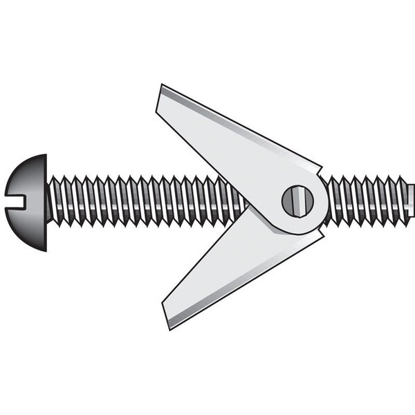 Hillman Fas-N- Tite 1/8 in. D X 3 in. L Truss Steel Toggle Bolt, 50PK 370110 - main