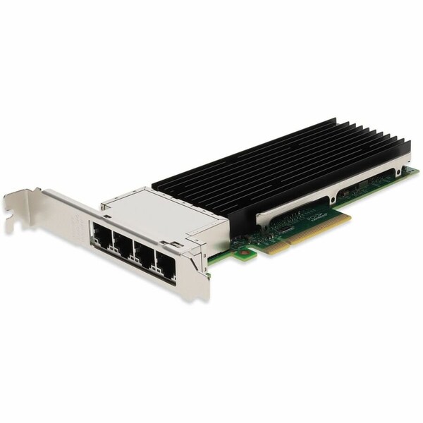 Add-On 10GBS QUAD RJ-45 PORT 100M PCIE 3.0 X8 NETWORK INTERFACE CARD ADD-PCIE3-4RJ45-10G - main