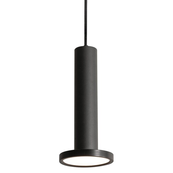 Afx Luna, LED Pendant, 6'' W, Black LNAP06LAJD1BK - main