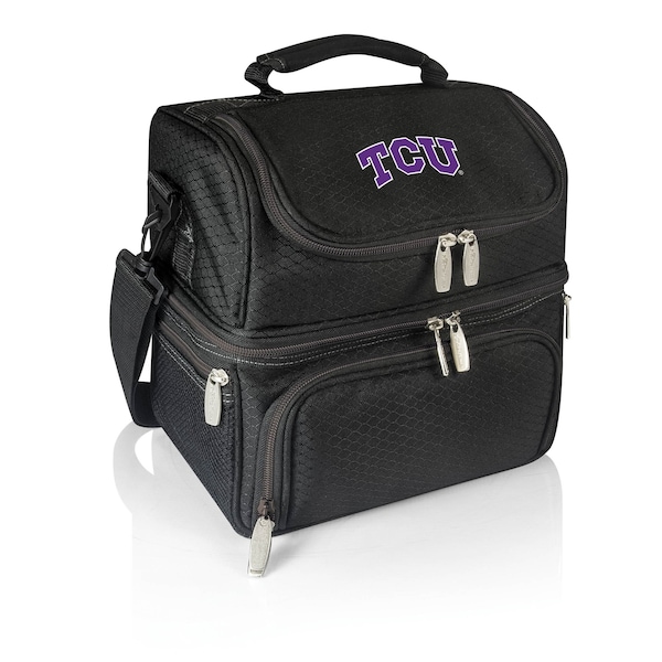 Picnic Time Family Of Brands NCAA TCU Horned Frogs Pranzo Lunch Bag - Insulated Lunch Box with Picnic Set 512-80-175-844-0 - main