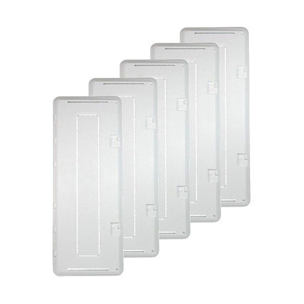 On-Q 42-Inch Plastic Trim Ring and Hinged Door for Media Enclosure - 5 Pack ENP42605NA - main