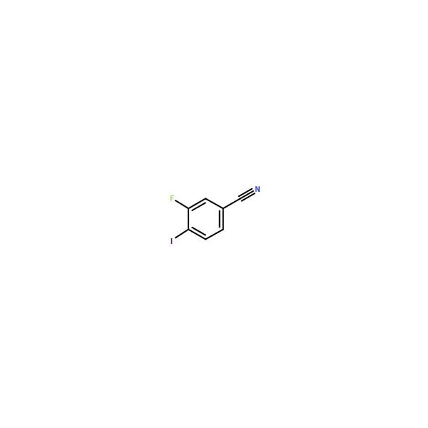 Ak Scientific 3-Fluoro-4-iodobenzonitrile (5g), CAS 887266-99-1 X4293-5g - main