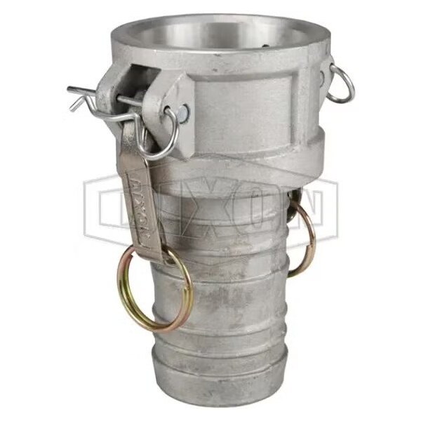 Dixon Global King Crimp Type-C Cam and Groove Coupler, 2 in Nominal, Female Coupler x Hose Shank End Style G200-C-ALSI - main