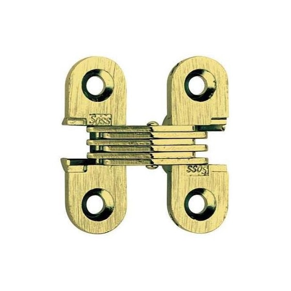 Soss / Uip Allegion Invisible Hinges Satin Brass 303CUS4 - main