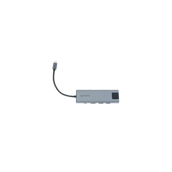 Cable Wholesale USB-C 9-in-1 Mini Dock. HDMI, USB C PD 100W, USB A 3.0 x 3, SD/TF 2.0, LAN 1000Mbps, 3.5mm 30U3-35000 - main