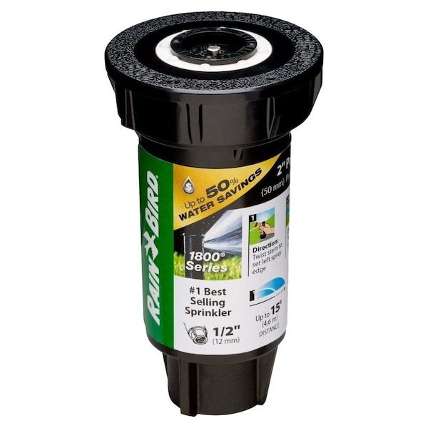 Rainbird National Sls 15' Half Prs Sprinkler 1802HDSPRS - main