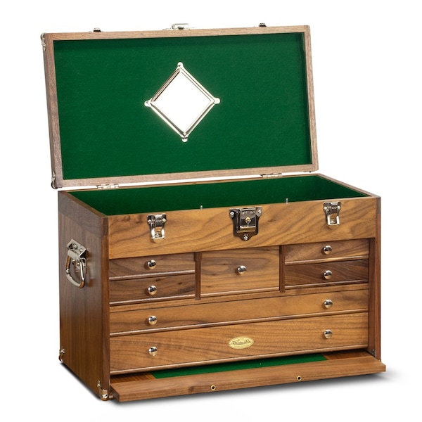 Gerstner Natural Walnut 7-Drawer Classic Chest 2007-NW - main