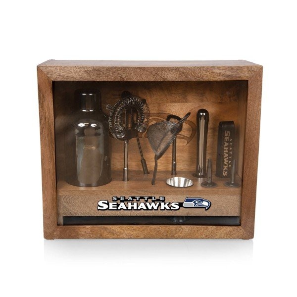 Picnic Time Family Of Brands NFL Seattle Seahawks - Old Fashioned Bar Set 861-09-511-287-2 - main
