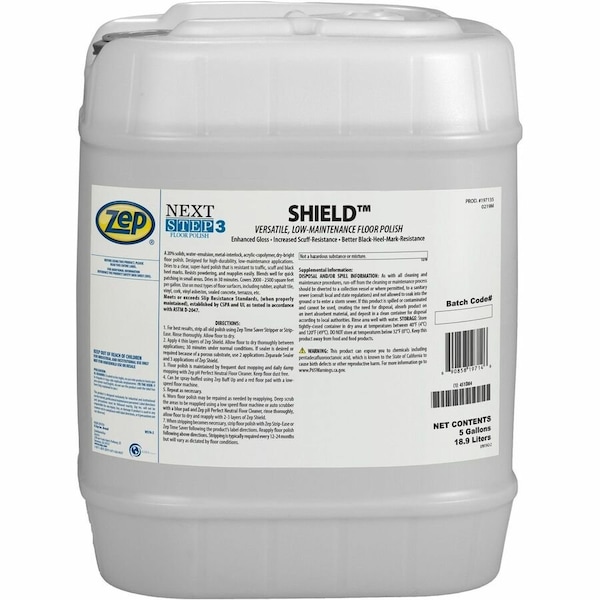 Zep Floor Sealer, 5 gal., Dry 30 min., RTU 197135 - main