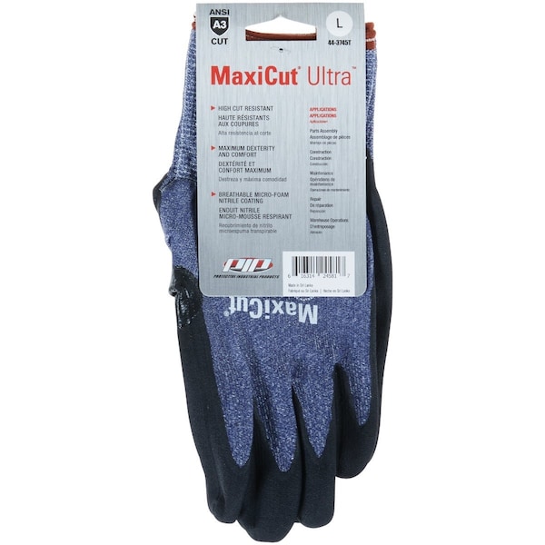 Maxicut Ultra Mens Large Nitrile Coated Glove 44-3745T/L - main