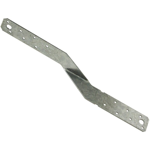 Simpson Strong-Tie ZMAX 1-1/4'' Wx12'' L 16 ga SS Twist Strap MTS12Z - main