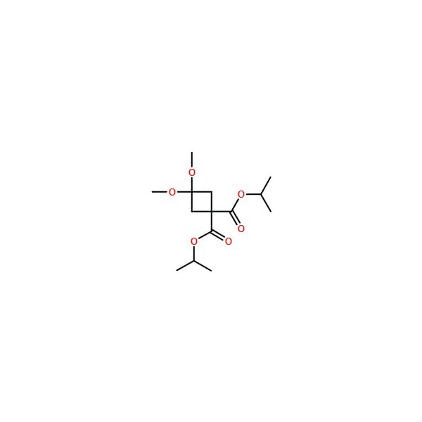 Ak Scientific Diisopropyl 3, 3-dimethoxycyclobutane-1, 1-dicarboxylate (1g), CAS 115118-68-8 Y7117-1g - main