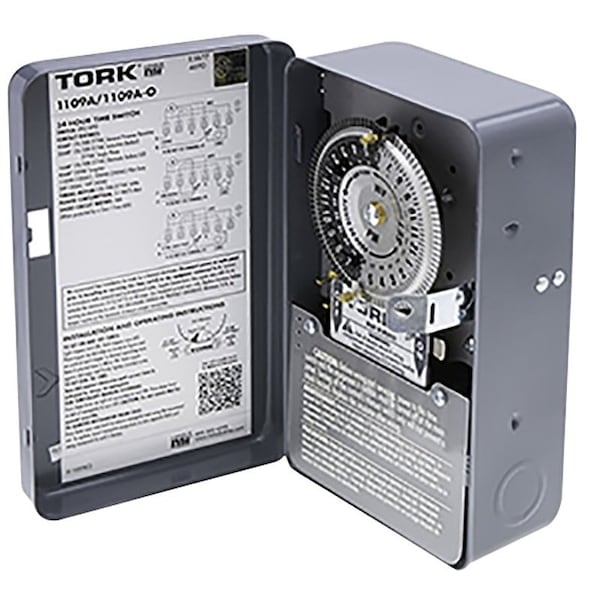 Nsi TORK 1100 Timer Switch, 40 A, 24 hr Time Setting 1109A - main