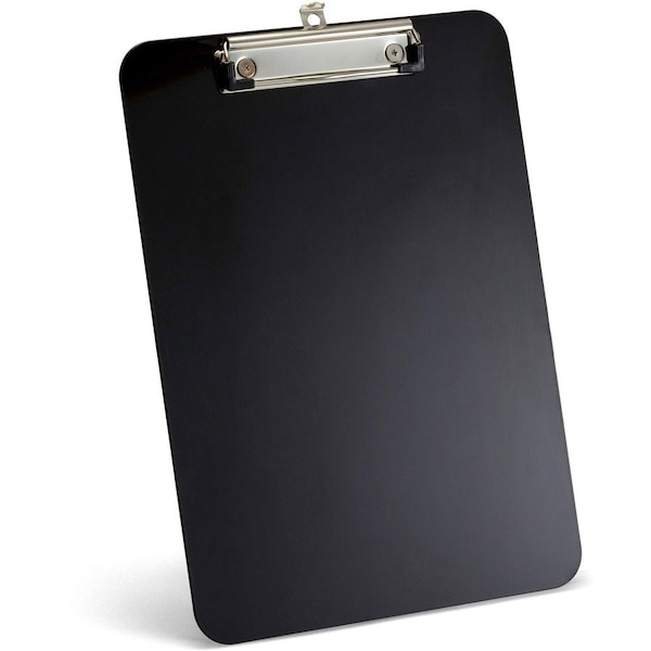 Officemate Magnetic Clipboard, Plastic, Black 83215 - main