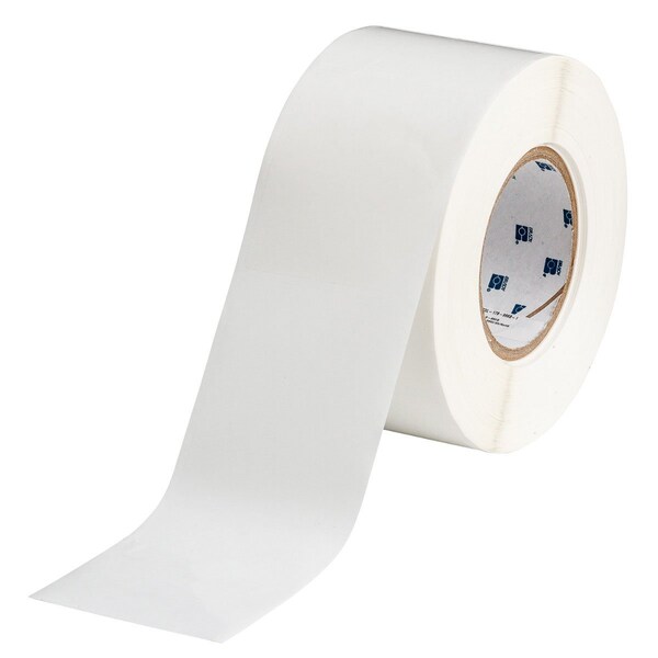 Brady Polyester Overlaminate for Raised Panel Labels 2.5 in H x 3 in W Clear 1000/RL THTOL-177-966B-1 - main