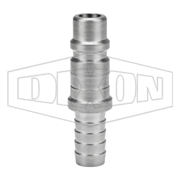 Dixon DF Series Industrial Quick Connect Plug, 1/2-14 Nominal, Quick Disconnect Plug x Standard Hose Barb D4S4-S - main