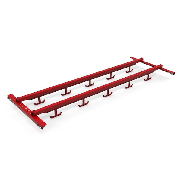 Armorgard Safety cabinet hook rail kit for SiteBossCabinet incl. 2 rails, 2 brackets and fixings SBC-HK1 GWG311643 - main