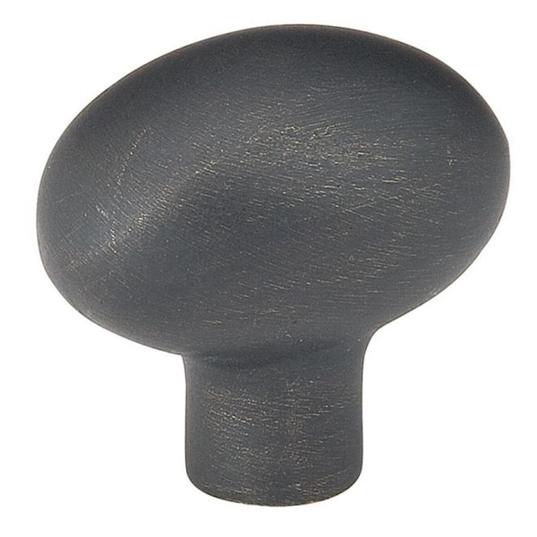 Patioplus Bronze Egg 1.25 in. Cabinet Knob, Medium Bronze PA1621451 - main