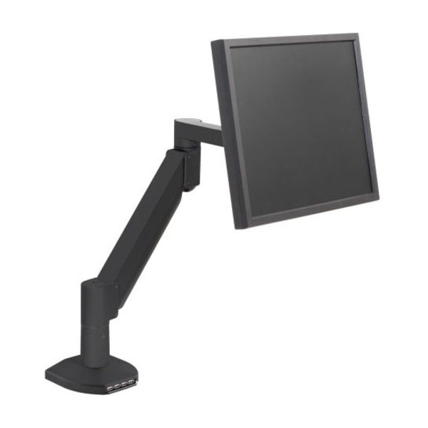 Innovative Office Products Single Deluxe Monitor Arm Mount w/ Spring Assited Tilter Extends 27 7500-800-104 - main