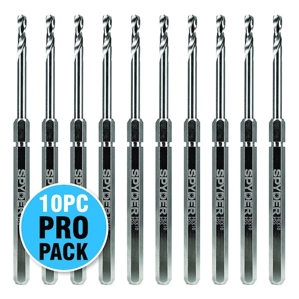 Spyder Pilotdrill HSS, HEX 10, 10PK 600645-10 - main