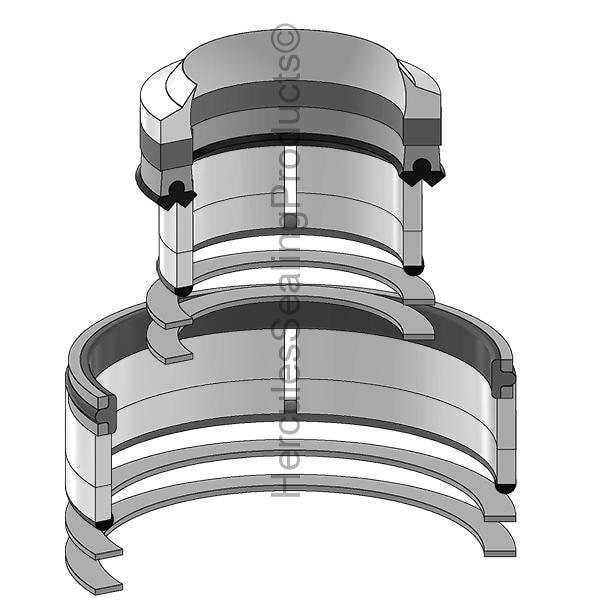 Grove Crane Aftermarket Parts GC9752100180, 6 X 8.250, MISC CRANE AND MAN LIFT KITS GC9752100180 - main