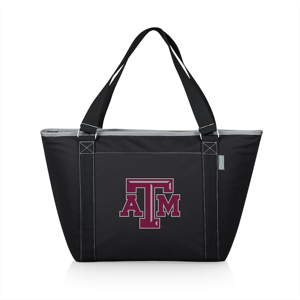 Picnic Time Family Of Brands NCAA Texas A&M Aggies Topanga Tote Cooler Bag - Soft Cooler Bag - Picnic Cooler, Black 619-00-175-564-0 - main