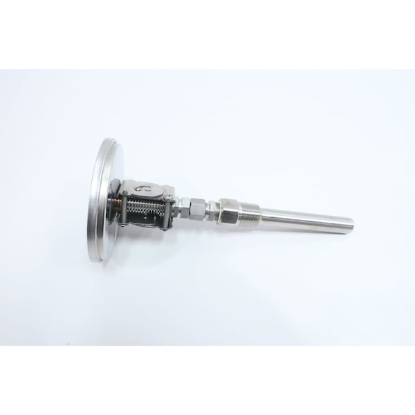 Ashcroft 5IN BIMETAL THERMOMETER 6IN 0-250F 1/2IN NPT 50EI42E060 - main