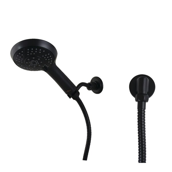 Kingston Brass Multi-Function Hand Shower Kit, Matte Black KX1540BE - main